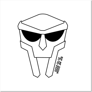 Mf Doom mask Posters and Art